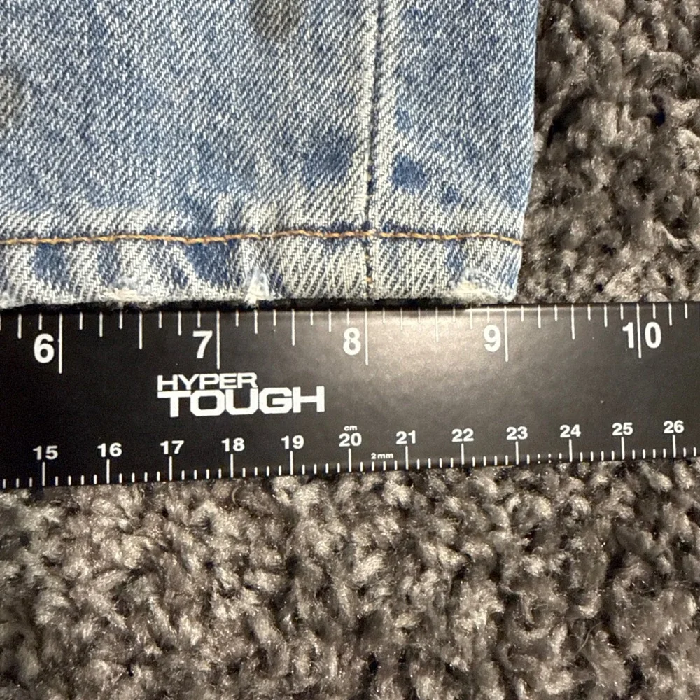 Vintage Polo Ralph Lauren Jeans Mens Light Wash Fair Distressed Straight 34x34